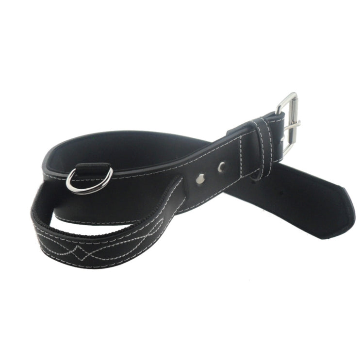 Leather Pet Dog Collar Pet Products for Big Pet, Size: 4.5*68.5cm