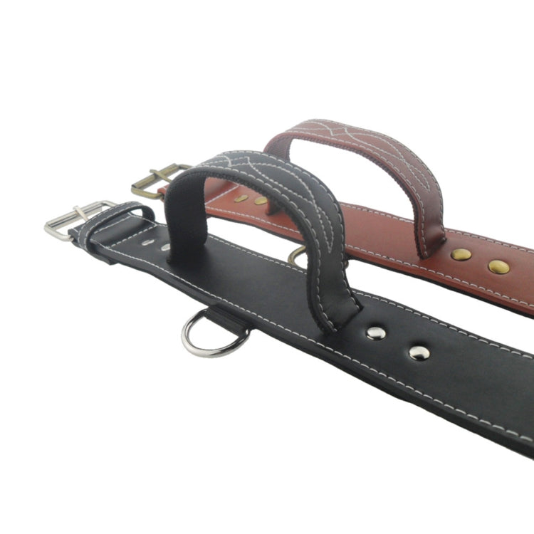 Leather Pet Dog Collar Pet Products for Big Pet, Size: 4.5*68.5cm