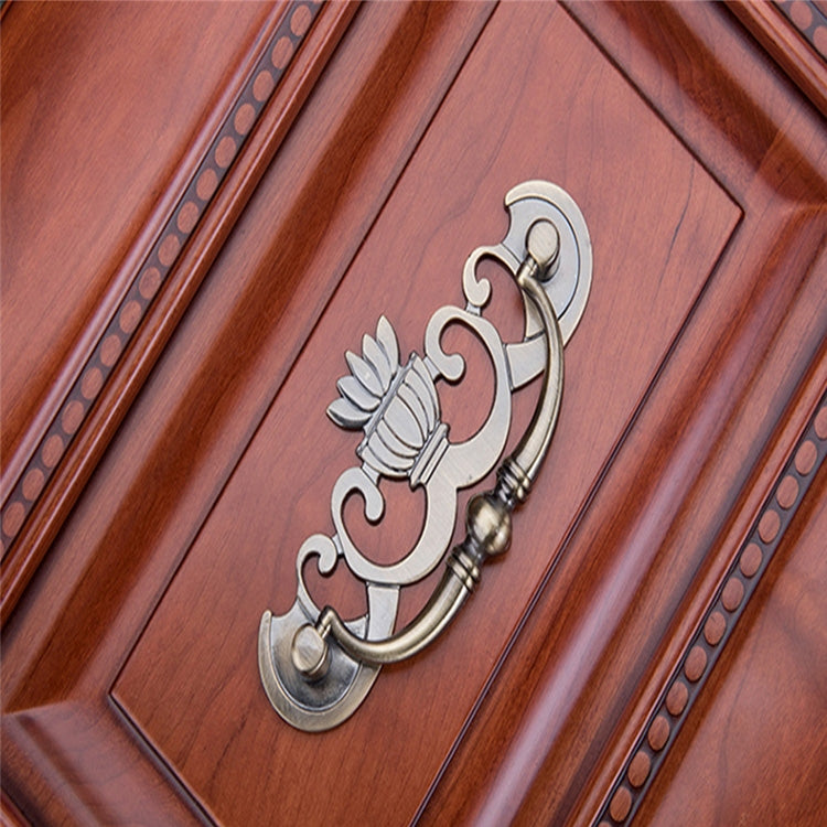 4 PCS Bronze Zinc Alloy Wardrobe Medicine Cabinet Furniture Drawer Handle, Size: Extra Large-91g(Bronze)