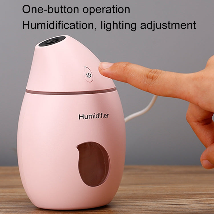 2W Creative Portable Mango Shape Mute Desktop Air Humidifier with LED Light, Capacity: 160ml, DC 5V