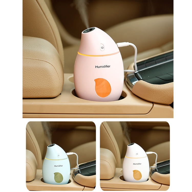 2W Creative Portable Mango Shape Mute Desktop Air Humidifier with LED Light, Capacity: 160ml, DC 5V