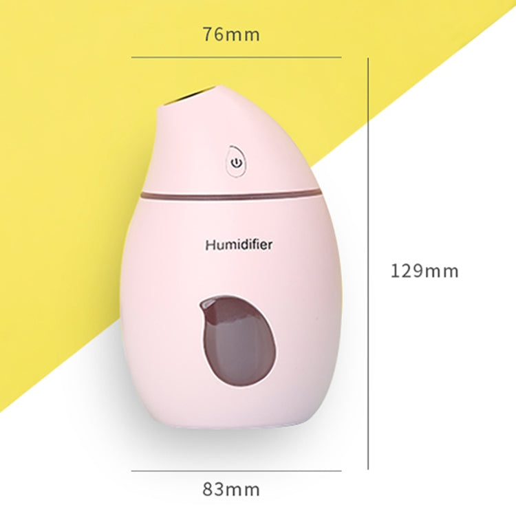 2W Creative Portable Mango Shape Mute Desktop Air Humidifier with LED Light, Capacity: 160ml, DC 5V