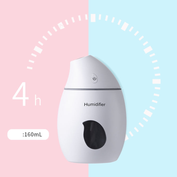 2W Creative Portable Mango Shape Mute Desktop Air Humidifier with LED Light, Capacity: 160ml, DC 5V