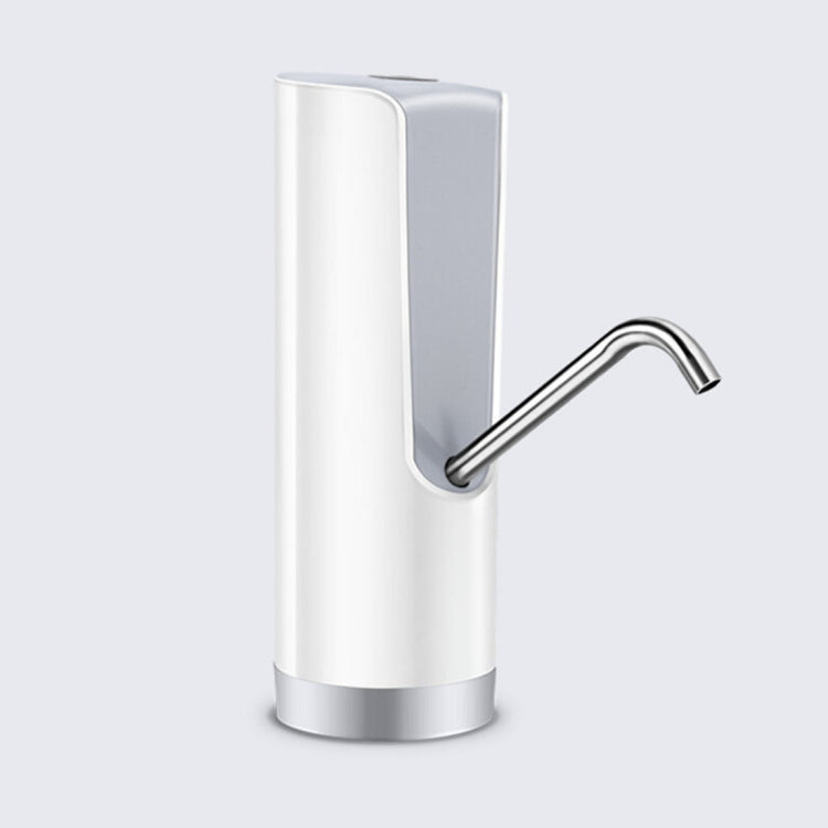 USB Charging Electric Water Pump Dispenser Mineral Water Barreled Water Supply Device, Capacity: 350ml(Silver)