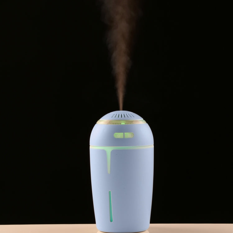 2.5W Revolving Scenic Lantern Humidifier with Colorful Light, Capacity: 300ml, DC 5V(Blue)