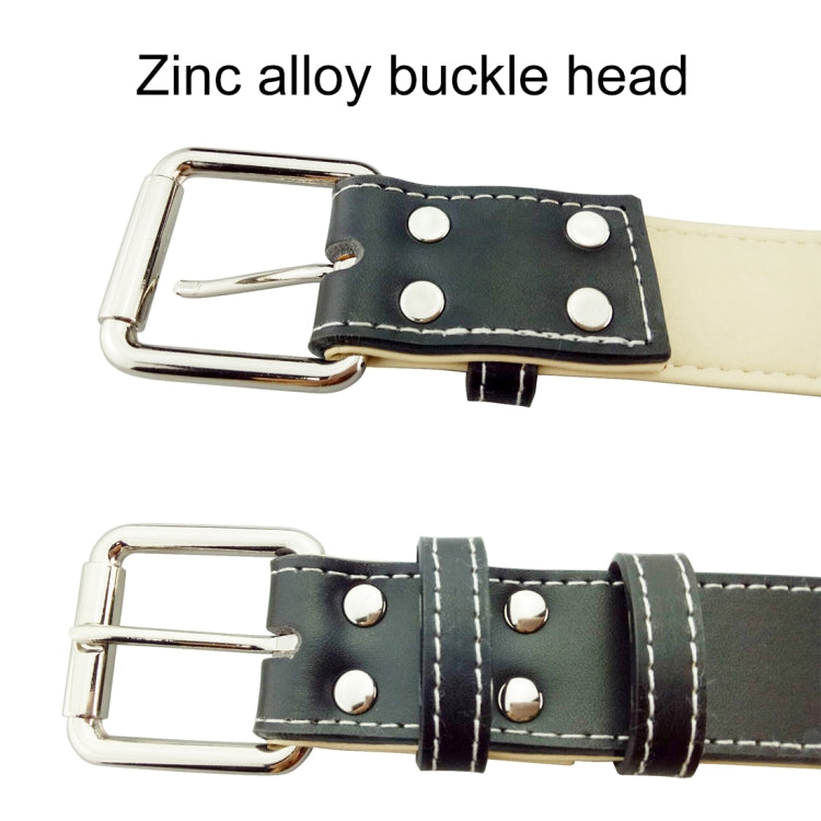 Leather Pet Dog Collar Pet Products Big Dog Collar, Size: XL, 3 * 60cm