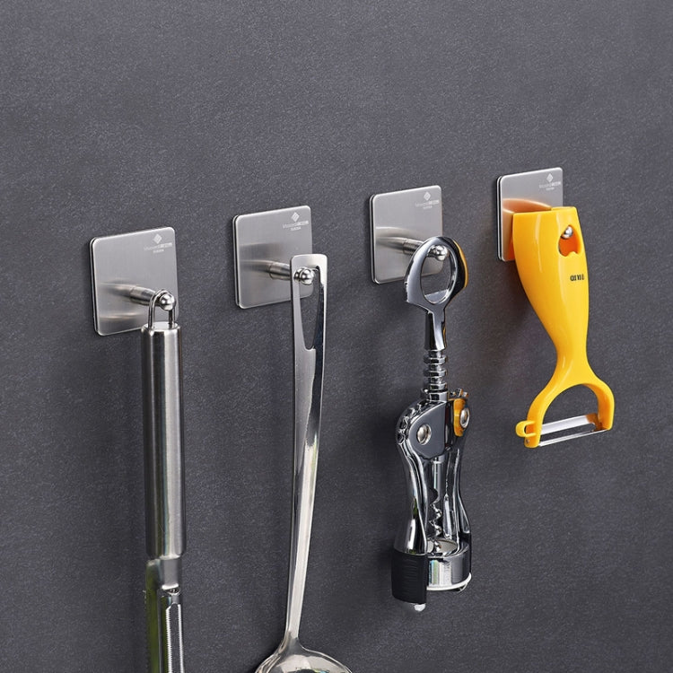 MYD-1036 Stainless Steel Hanger Bathroom Non-perforated Storage Clothes Hook