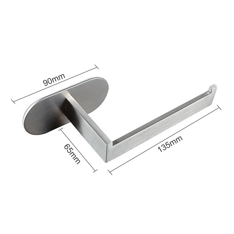 Bathroom Wall-mounted Waterproof Square Paper Tissue Roll Stand Holder