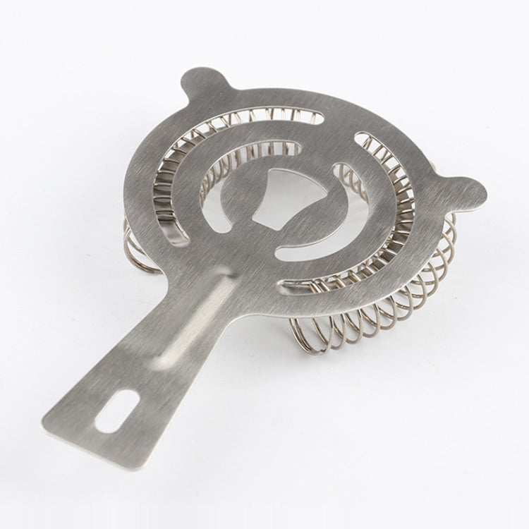 Stainless Steel Ice Filter Cat Shaped Handle Ice Separator Cocktail Bartending Tools