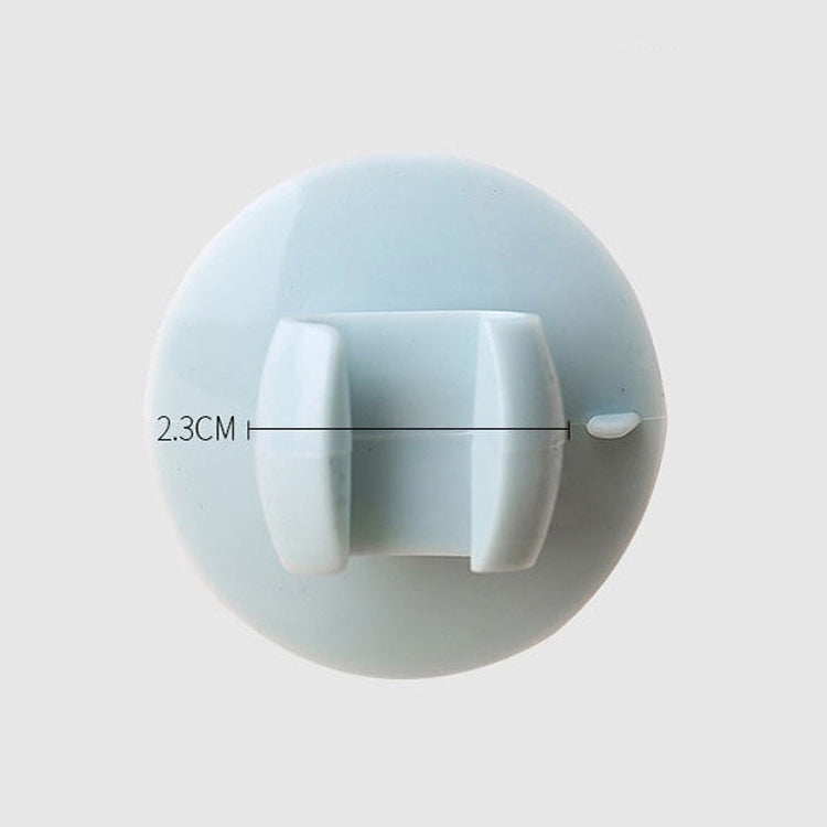 10 PCS J202 Kitchen Suction Cup Plastic Rice Cooker Rice Spoon Rack, Random Color Delivery