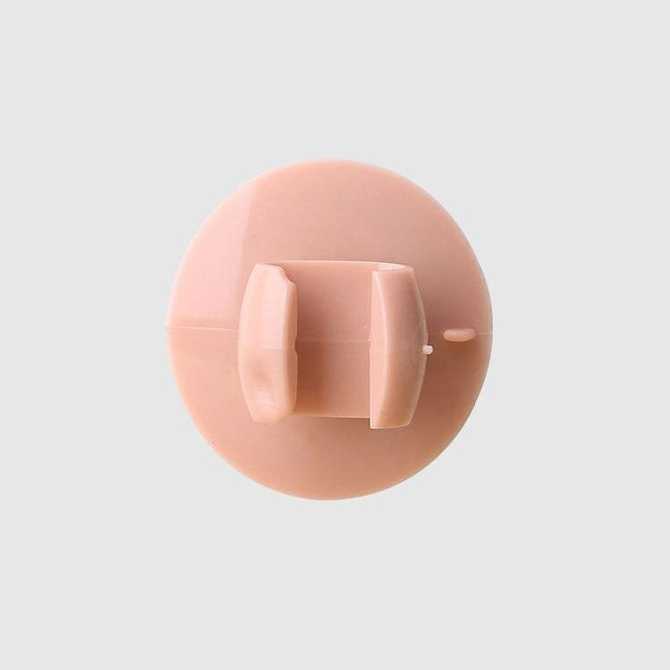 10 PCS J202 Kitchen Suction Cup Plastic Rice Cooker Rice Spoon Rack, Random Color Delivery