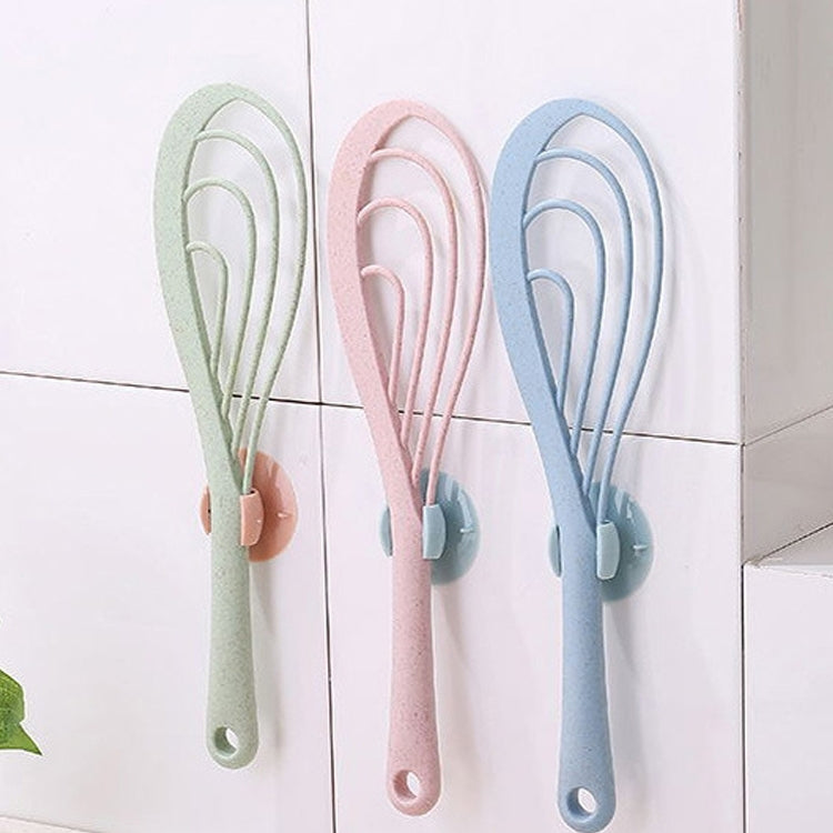 10 PCS J202 Kitchen Suction Cup Plastic Rice Cooker Rice Spoon Rack, Random Color Delivery