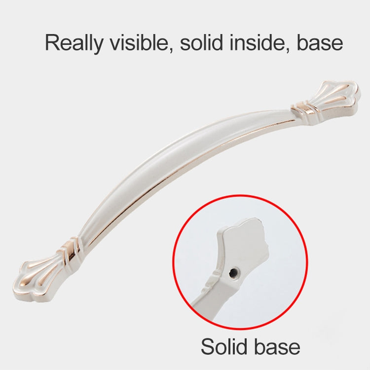 2 PCS 6061_128 Ivory Cabinet Wardrobe Handle