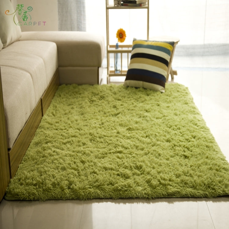 Bedroom Living Room Warm Faux Plush Carpet Floor Fluffy Soft Mat, Sizeï¼š200x400cm(Wine Red)