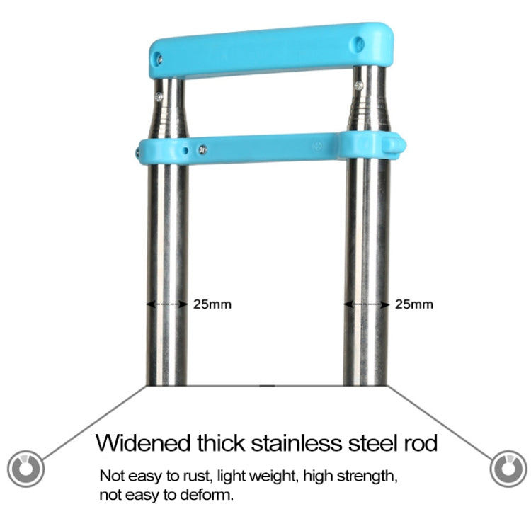 Folding Stainless Steel Hand in Hand Carts, Load: 30kg