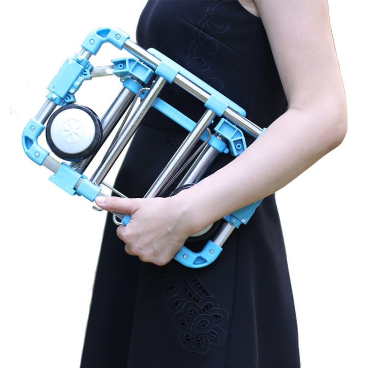 Folding Stainless Steel Hand in Hand Carts, Load: 30kg