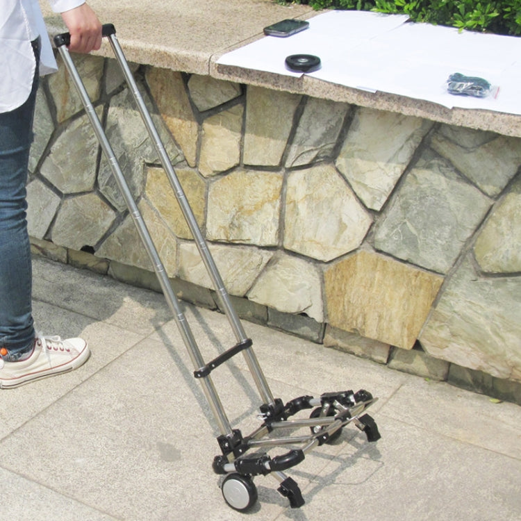 Folding Stainless Steel Hand in Hand Carts, Load: 30kg