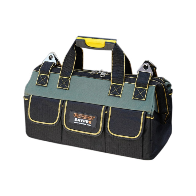 Multi-function Oxford Cloth Cloth Bottom Electrician Belt Pouch Maintenance Tools Handbag Shoulder Bag Convenient Tool Bag, Size : 18 inch