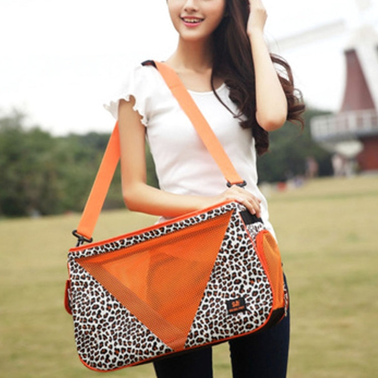 DODOPET MG-866 Portable Pet Handbag Shoulder Bag for Cat / Dog and Other Pets Small , Size : 44*27*18.5cm(Orange)