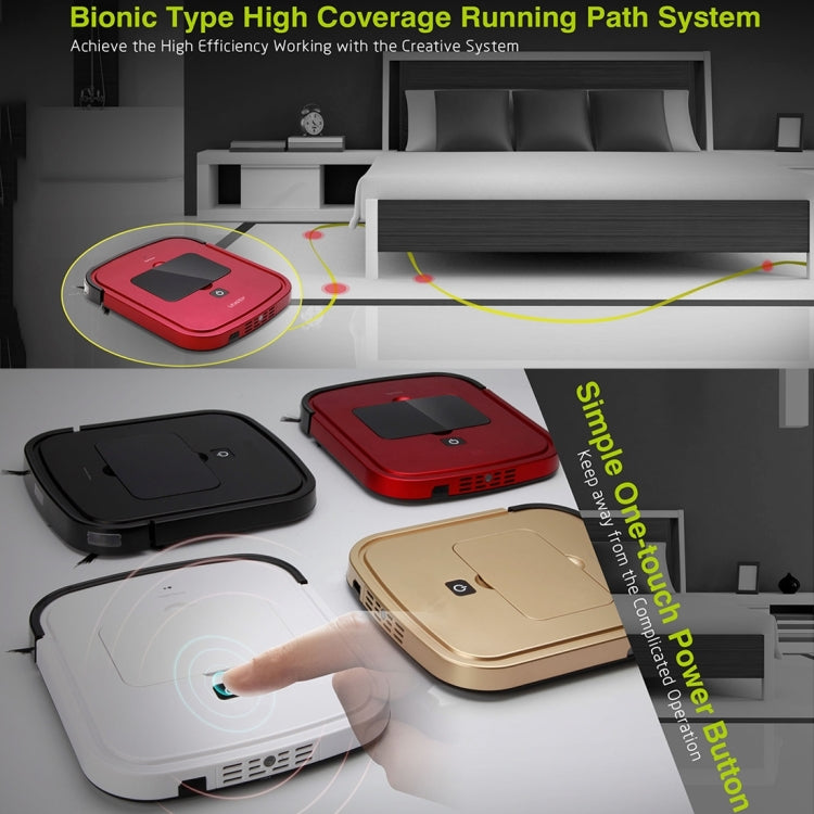 iiutec R-Cruiser Ultra Slim Vacuum Cleaner Household Cleaning Robot(White)