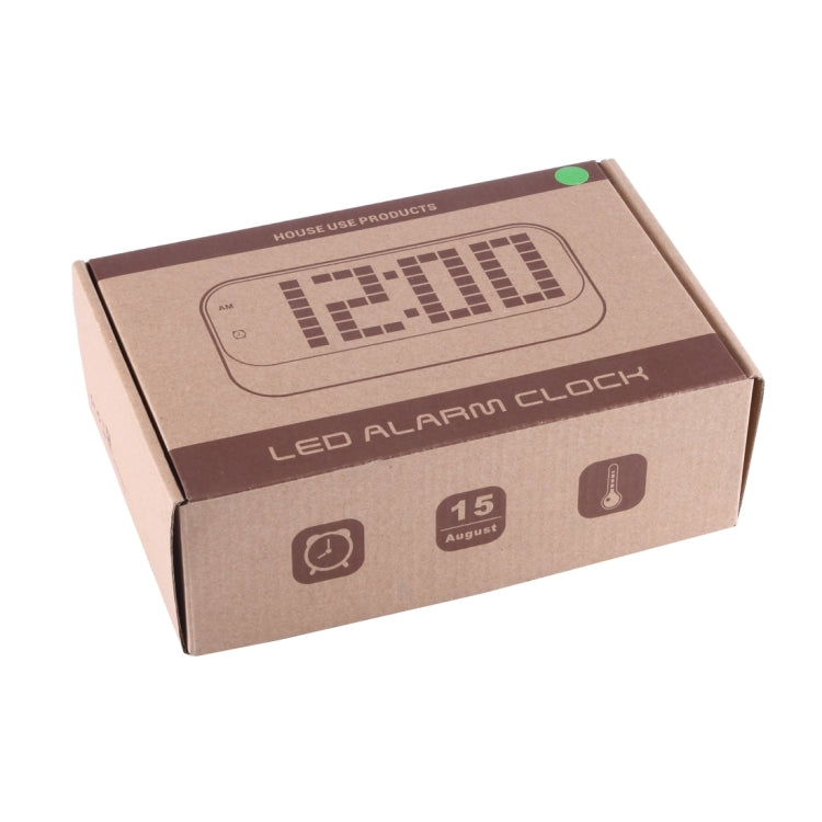 Desk Table Digital Backlight LED Alarm Clock with Time & Calendar & Temperature Display