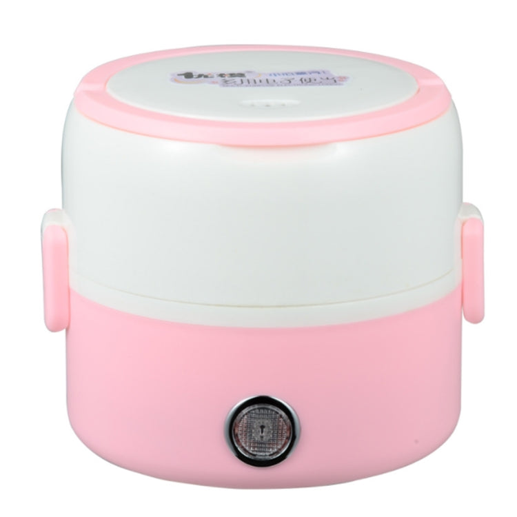 1.2L Single Layer 250W Multi-function Stainless Steel Inner Insulated Cooking and Heating Lunch Boxes, Size: 17*16cm