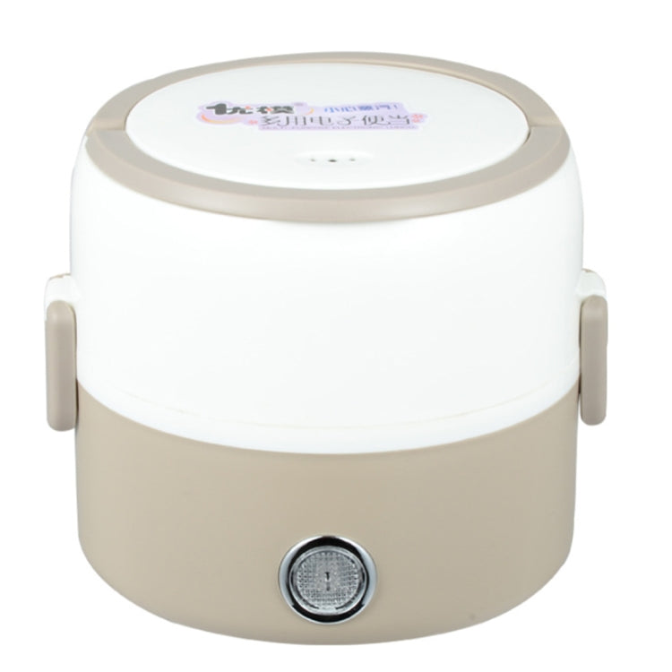 1.2L Single Layer 250W Multi-function Stainless Steel Inner Insulated Cooking and Heating Lunch Boxes, Size: 17*16cm