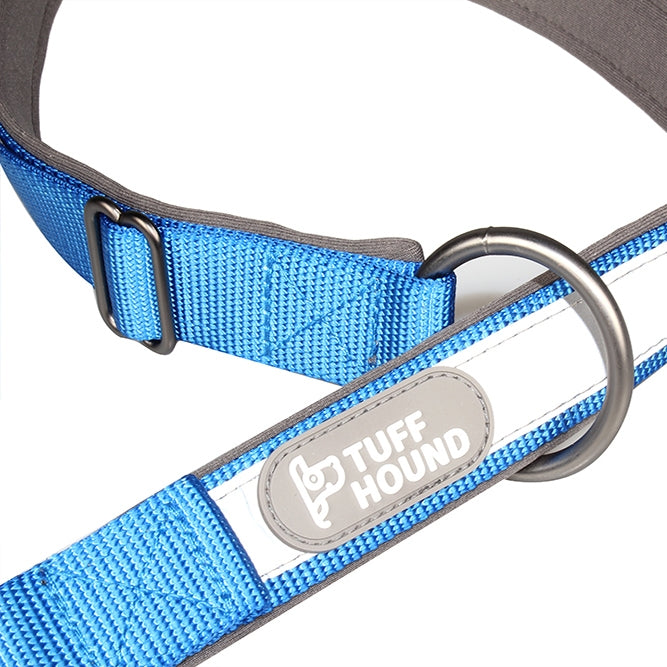 Tuffhound 1427 Nylon + Submersible + Reflector Bar Adjustable Dog Collar, Adjustable Range: 1.5x(23-30)cm,Size:XS