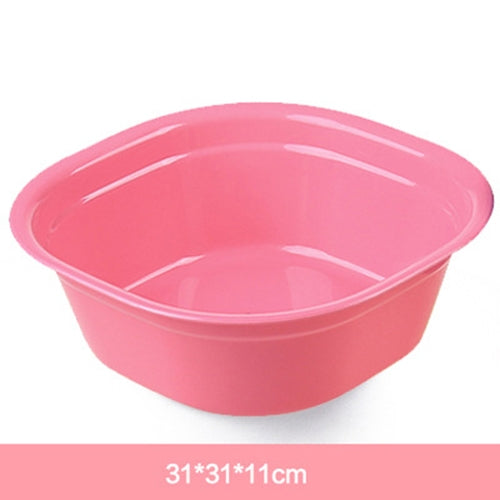 10 PCS Household Square Thickening Plastic Washbowl Kitchen Bathroom Washing Basin, Size: 31cm x 31cm x 11cm
