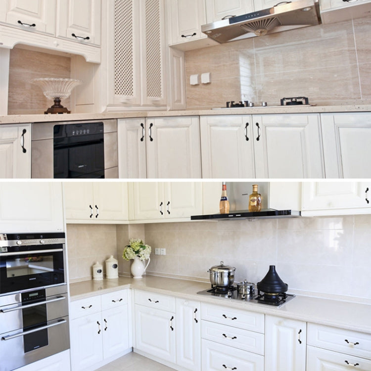 20 PCS 5077 White Ceramic Closet Cabinet Handle