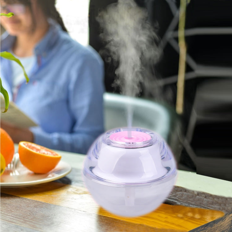 Sunshine XJ-03 2W Portable Crystal Ultrasonic Air Humidifier with LED Night Light, Water Tank Capacity: 120ml, DC 5V
