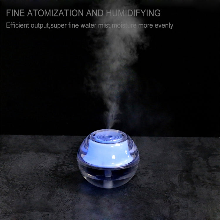 Sunshine XJ-03 2W Portable Crystal Ultrasonic Air Humidifier with LED Night Light, Water Tank Capacity: 120ml, DC 5V