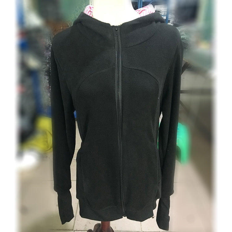 Three-in-one Multi-function Mother Kangaroo Zipper Hoodie Coat with Front Cap Size: L, Chest: 97-100cm, Waist: 76-80cm, Hip: 103-107cm