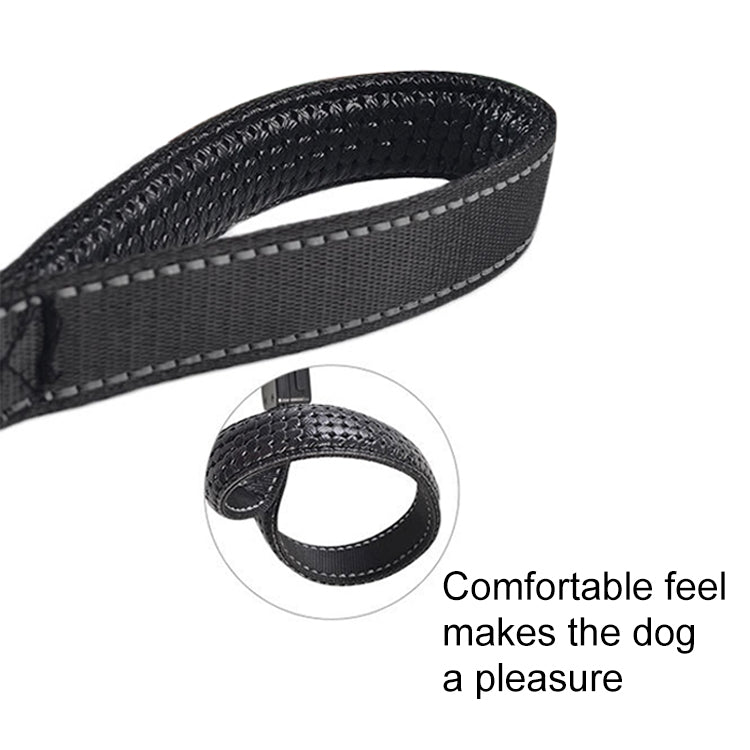 1.2m Medium and Large Dog Pet Solar + USB Charging LED Light Traction Rope, Sizeï¼š120cm