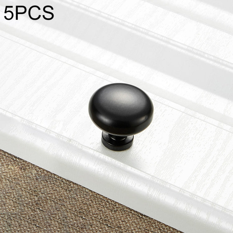 5 PCS 4203 Single Hole Simple Zinc Alloy Closet Cabinet Handle
