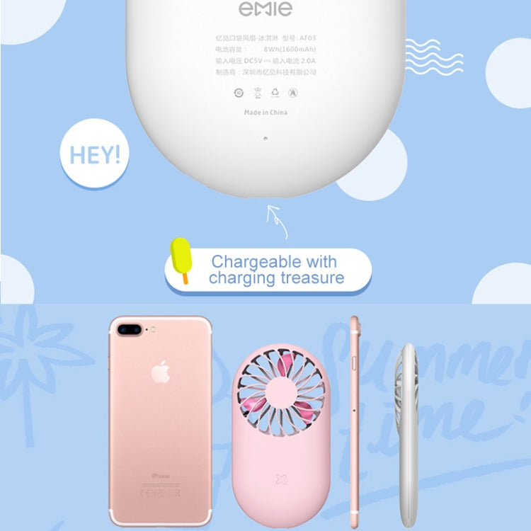 AF03 Portable Mini USB Charging Handheld Small Fan with 2 Speed Control