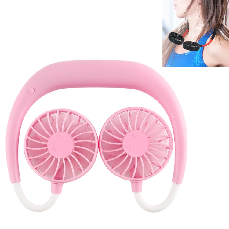 0.3W-1.2W Portable Adjustable Micro USB Charging Hanging Neck Type Aromatherapy Electric Sport Fan