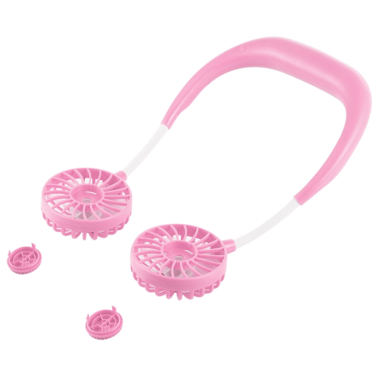 0.3W-1.2W Portable Adjustable Micro USB Charging Hanging Neck Type Aromatherapy Electric Sport Fan