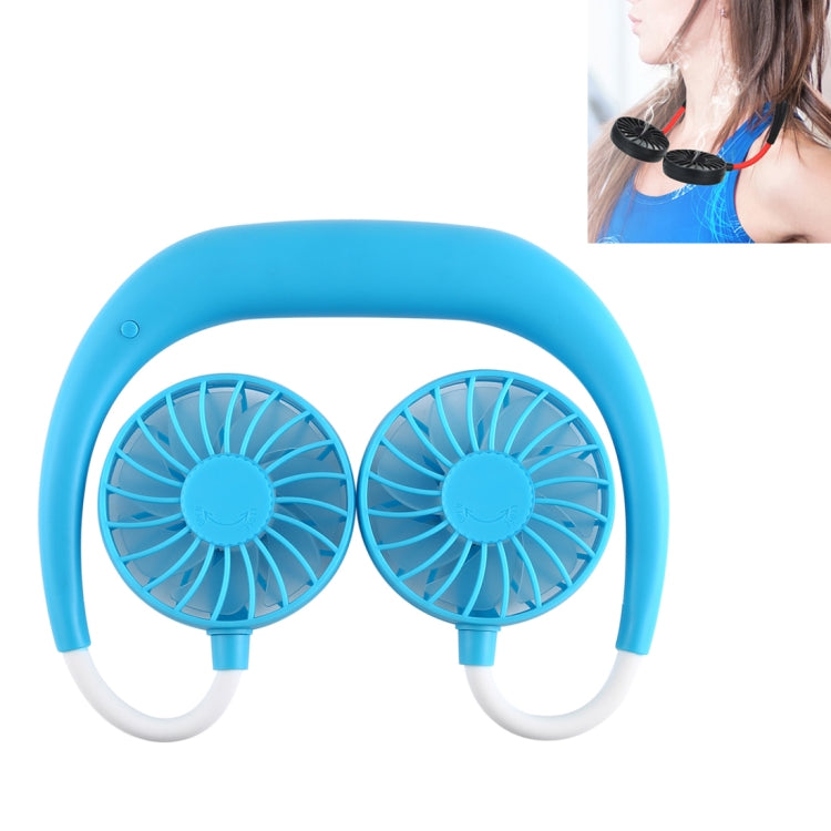 0.3W-1.2W Portable Adjustable Micro USB Charging Hanging Neck Type Aromatherapy Electric Sport Fan