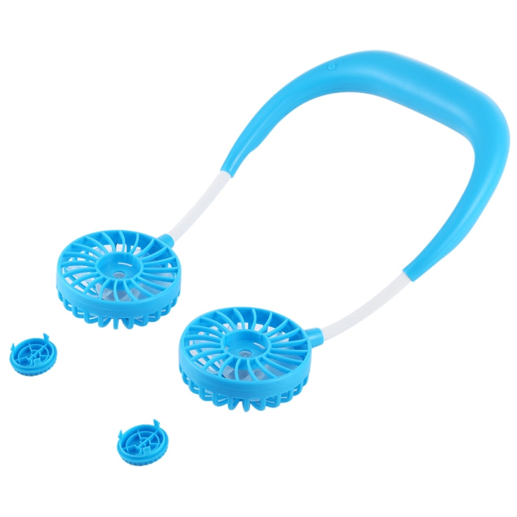 0.3W-1.2W Portable Adjustable Micro USB Charging Hanging Neck Type Aromatherapy Electric Sport Fan