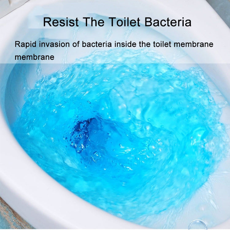 50 PCS Blue Bubble Toilet Cleaner Deodorant