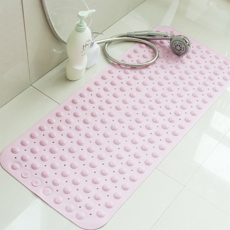 Tasteless Non-Slip Bathroom Rug Bath Inserts Shower Mat Carpet with TPR Sucker Bug, Size: 38cm x 76cm
