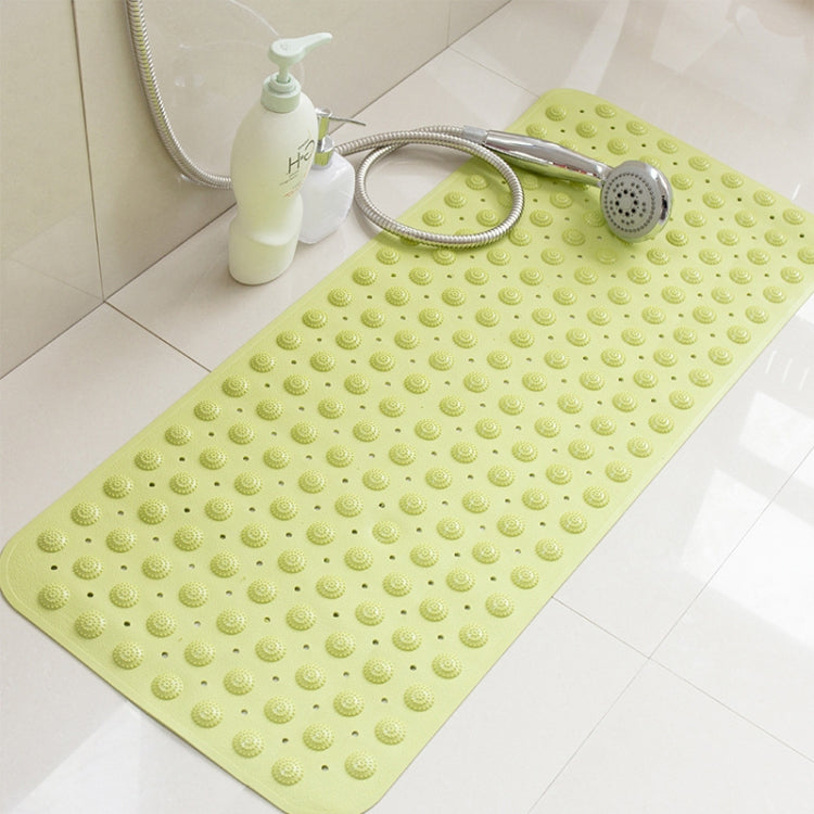 Tasteless Non-Slip Bathroom Rug Bath Inserts Shower Mat Carpet with TPR Sucker Bug, Size: 38cm x 76cm