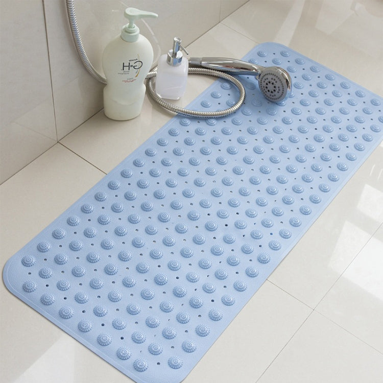 Tasteless Non-Slip Bathroom Rug Bath Inserts Shower Mat Carpet with TPR Sucker Bug, Size: 38cm x 76cm