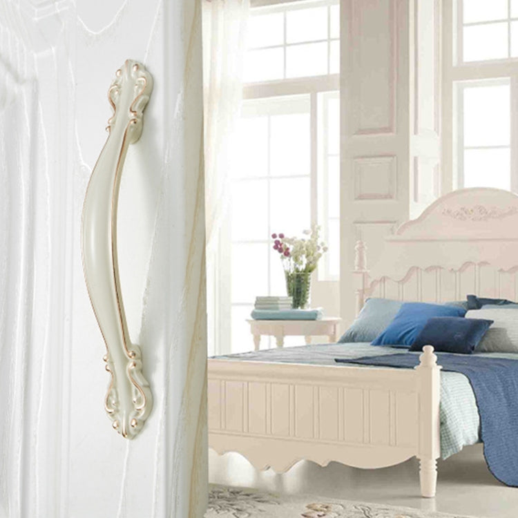 5 PCS 6032A_96 Gold and Silver Paint Closet Cabinet Handle Pitch: 96mm