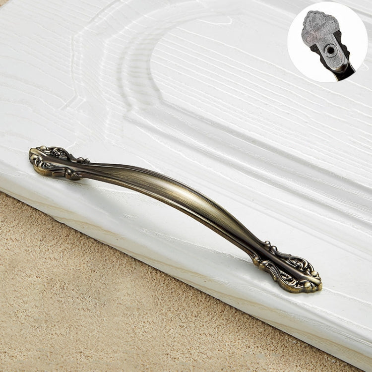 5 PCS 6032A_128 Green Ancient Paint Closet Cabinet Handle Pitch: 128mm