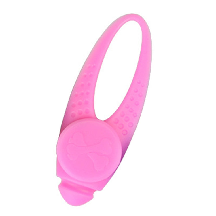 LED Night Light Pet Safety Collar Silicone Pendant