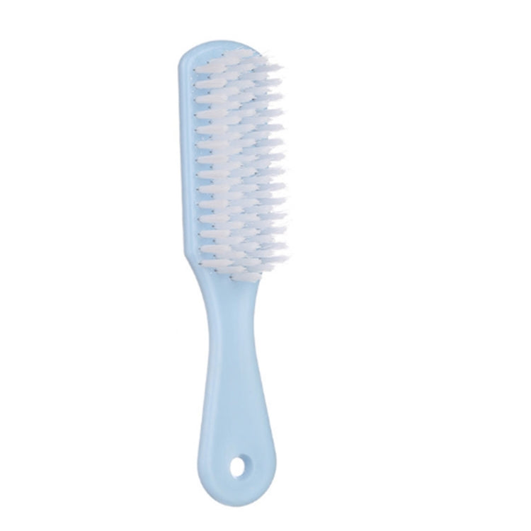 10 PCS Plastic Handle Clothes Cleaner Shoes Scrubbing Cleaning Brush(Blue)