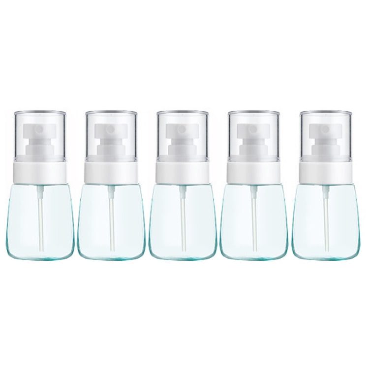 10 PCS Portable Refillable Plastic Fine Mist Perfume Spray Bottle Transparent Empty Spray Sprayer Bottle, 30ml