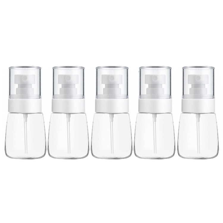 10 PCS Portable Refillable Plastic Fine Mist Perfume Spray Bottle Transparent Empty Spray Sprayer Bottle, 30ml